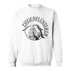 Goat Whisperer Burenziegen Goat Boyfriend Sweatshirt