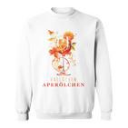 Hallöchen Aperölchen Outfit Summer Party Cocktail Spritz Sweatshirt