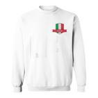 Italian Flag Letter L And I And A Italy Italy Red Sweatshirt