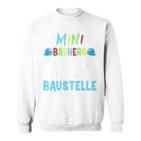 Kinder Alles Gute Zum Richtfest Mini Bauherr 2023 House Building Sweatshirt