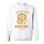 Kinder Ich Werde Großer Bruder 2025 Big Lion Brother Baby Sweatshirt