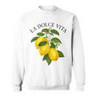 La Dolceita X Limone Lemons Lemon Limoncello Spritz Sweatshirt