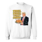 Lustiger Trump-Gewinner Truthahn Dinner Thanksgiving Sweatshirt