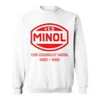 Minol -Ebolkseigener Betrieb Minol Yellow Sweatshirt