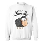 Official Sleep Schaf Pyjama Schlafanzug Nachthemd Sweatshirt