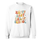 Retro Happy Last Day Of School End Of School Out Sweatshirt