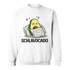 Schlavocado Official Sleep Pyjamas Sleep Avocado Gray Sweatshirt