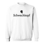 Schwach­Kopf Meme Robert Habeck Political Meme Gray Sweatshirt