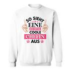 So Ssieht Eine Coole Chefin Aus Sweatshirt