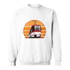 Straßenbahn Yoga Lustiges Strassenbahn Kt4d Straßenbahn Sweatshirt