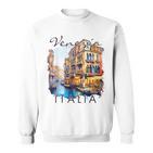 Venezia Italia Travelenice On Travel Meet Me In Italy Sweatshirt