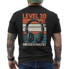 30 Geburtstag Mann Frau 30 Jahre 1994 Deko Lustig Geschenk T-Shirt mit Rückendruck