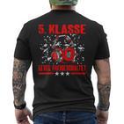 5 Class Goschüss Class S T-Shirt mit Rückendruck