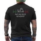 Ape 50 Auf Das Beste Reduced I Tricycle Ape 50 Heartbeat T-Shirt mit Rückendruck