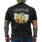 Avocado Sleep Sleepsuit Pyjamas Sleep T-Shirt mit Rückendruck