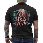 Baptized In Christ 2024 T-Shirt mit Rückendruck