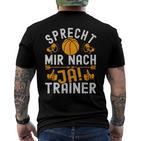 Basketball Team S T-Shirt mit Rückendruck