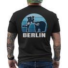 Berlin Eishockey Fan – Eisbären T-Shirt mit Rückendruck