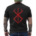 Berserk Rune Warrior Nordic Mythology Curse Berserker T-Shirt mit Rückendruck