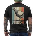 Bird Dove Breeders Pigeon Breeding T-Shirt mit Rückendruck