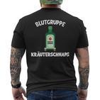 Blutrupp Herbal Schnapps T-Shirt mit Rückendruck