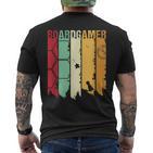 Boardgamer Board Game Connoisseur Game Expert Game Eurogame T-Shirt mit Rückendruck