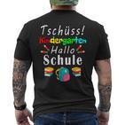 Bschüss Kindergarten Hello Schule Kita T-Shirt mit Rückendruck