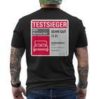 Bumsbar Test Winner 2024 Mallorca Edition T-Shirt mit Rückendruck