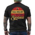 Cala Millor Mallorca Balearic Spain Espana S T-Shirt mit Rückendruck