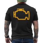 Check Engine T-Shirt mit Rückendruck