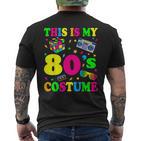 Das Ist Mein 80S Costume 1980S Party S T-Shirt mit Rückendruck