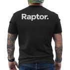 Das Sagt Raptor T-Shirt mit Rückendruck