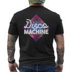 Disco Machine 70S Disco T-Shirt mit Rückendruck