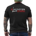 E Scooter Crew Gang T-Shirt mit Rückendruck