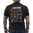 Formula Open Wheel Racing Car 2025 Fan World Circuit T-Shirt mit Rückendruck