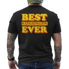 Bester Korbinier Aller Zeit T-Shirt mit Rückendruck