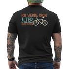 Bicycle Rider I Will Not Older T-Shirt mit Rückendruck