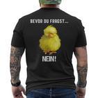 Cute Bird  T-Shirt mit Rückendruck