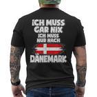 Denmark For Denmark T-Shirt mit Rückendruck