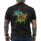 Old School Hip Hop 90S Graffiti Old School T-Shirt mit Rückendruck