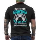 Gamer Zocker Games Pc Gaming Slogan T-Shirt mit Rückendruck