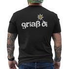 Griaß Di T-Shirt mit Rückendruck