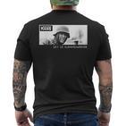 Hans Get Ze Flamethrowerintage Ww2 Soldier Meme T-Shirt mit Rückendruck