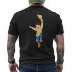 Heidi Peter Sprung Cartoon Tv Series T-Shirt mit Rückendruck