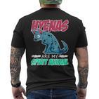 Hyänen Sind Meine Spiritual Animals Hyaena T-Shirt mit Rückendruck