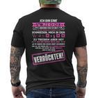 Ich Bin Eine Stolze Chefinon Einer Truppeerrückter T-Shirt mit Rückendruck