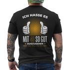 Ich Hasse Es Mit 40 So Gut Aushlen Jahrgang 1981 Father's Day T-Shirt mit Rückendruck