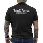 Immobilien Wohnungen Miethäuserermietungerleachtung T-Shirt mit Rückendruck