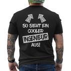 Ingenieur  Engineers Mechanical Engineering Student T-Shirt mit Rückendruck