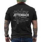 Jettenbach New York Berlin Jettenbach Meine Hauptstadt T-Shirt mit Rückendruck